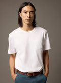 White T-shirt Mitch