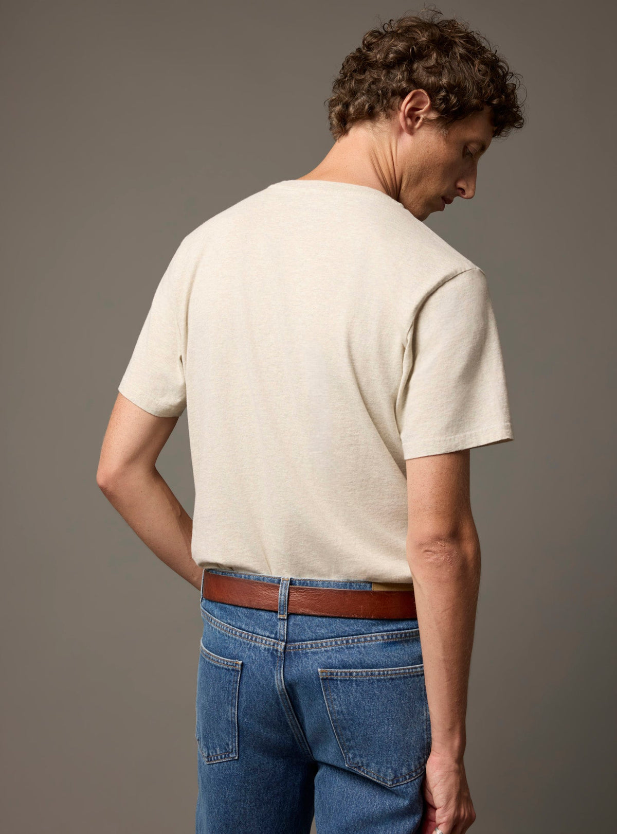 Tim Mixed Beige T-Shirt
