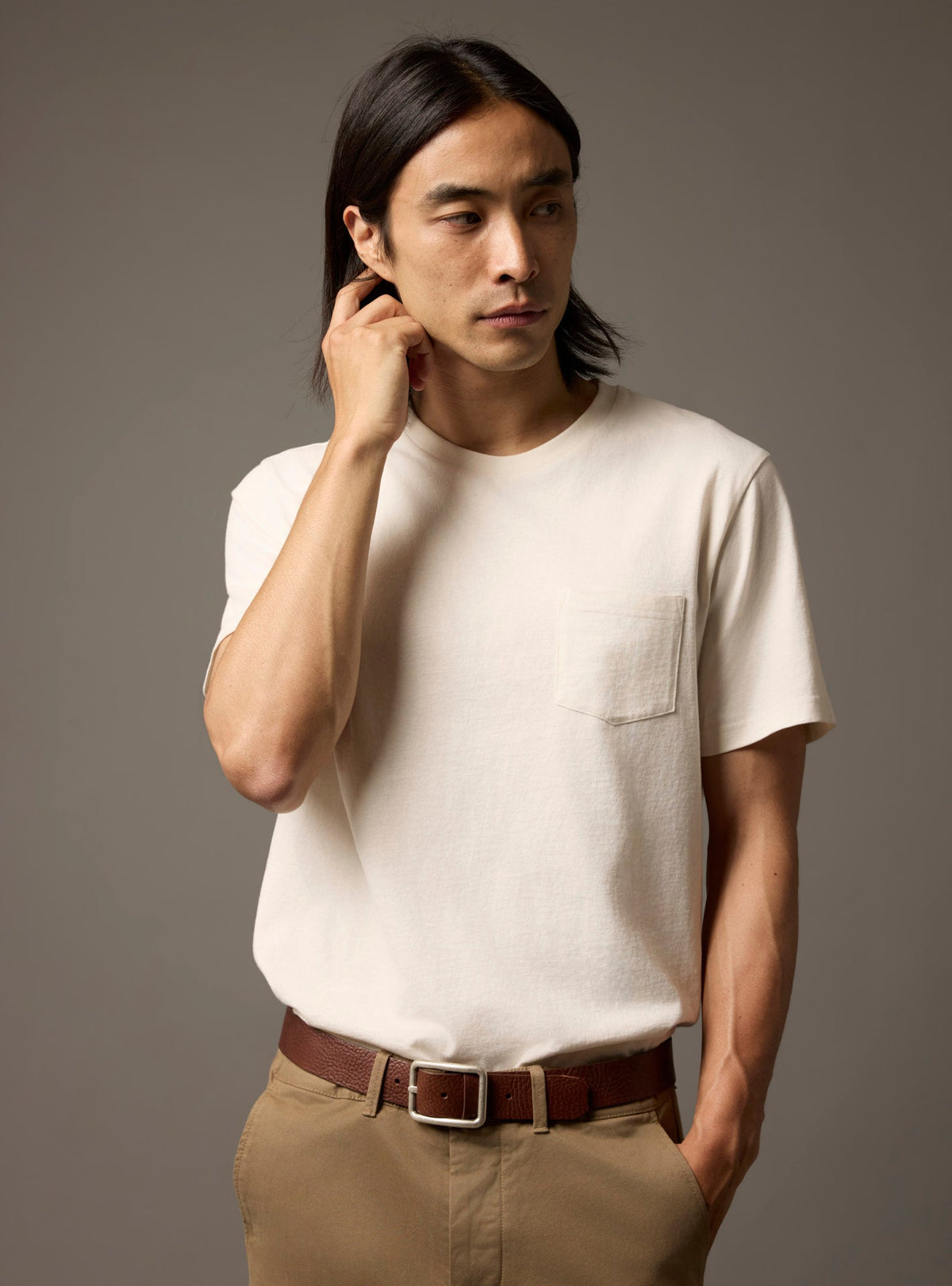 Mitch Cream T-shirt