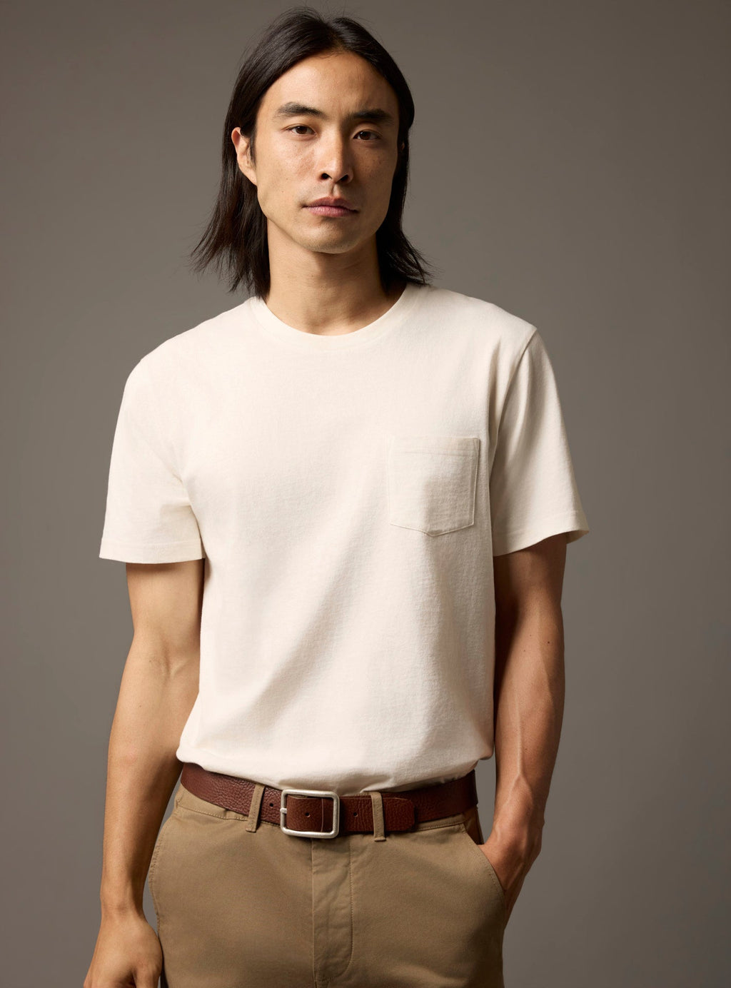 Mitch Cream T-shirt