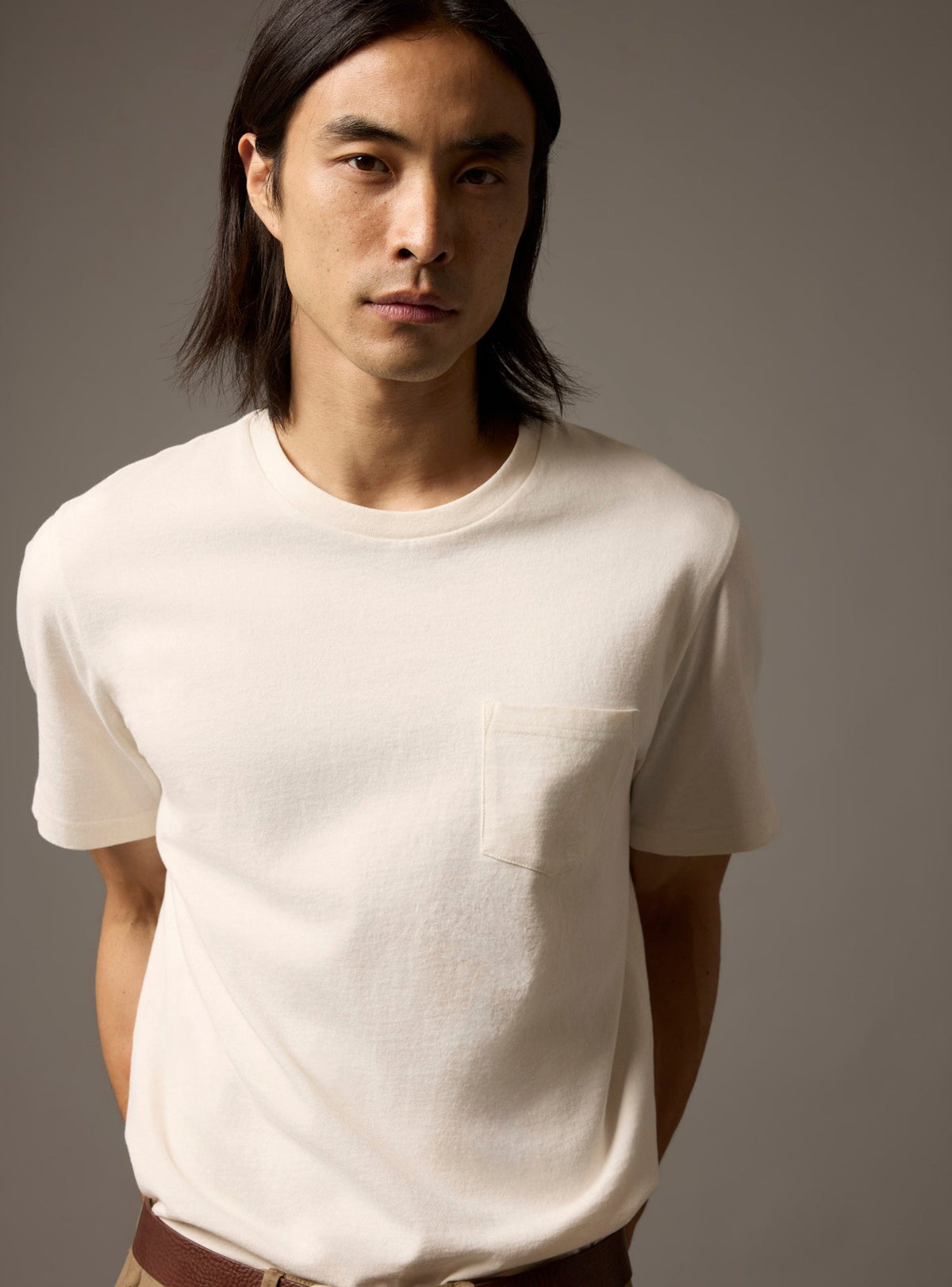 Mitch Cream T-shirt