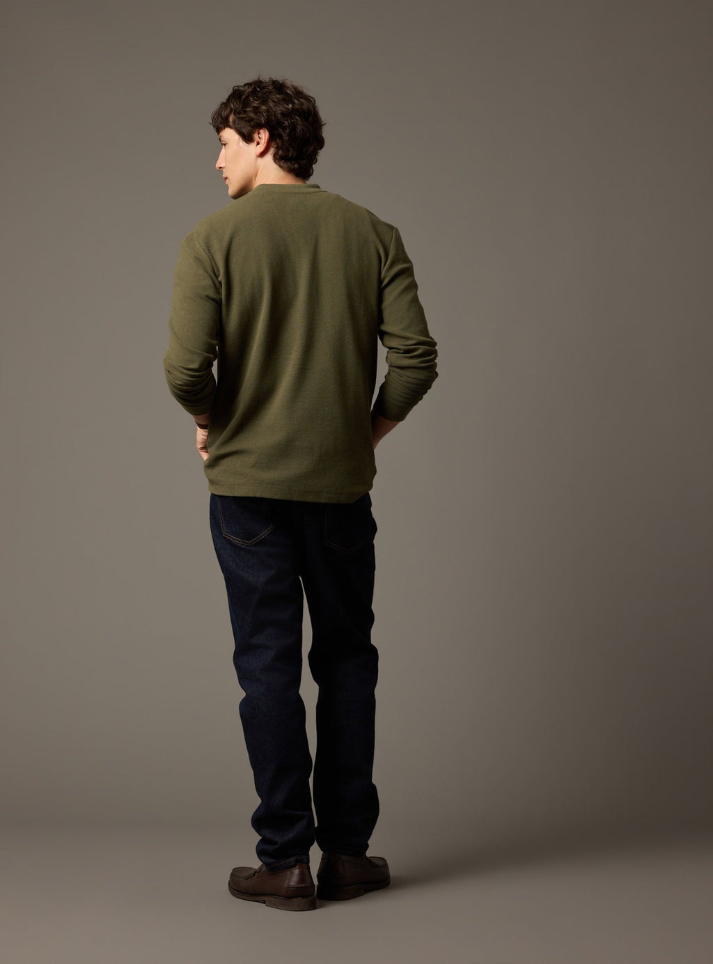 Gabin Dark Khaki T-shirt