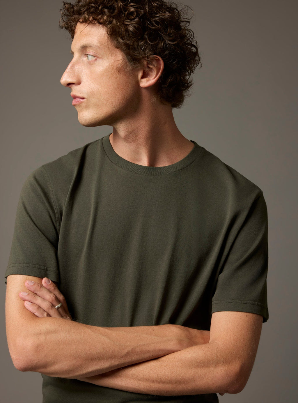 Tim Dark Khaki T-shirt