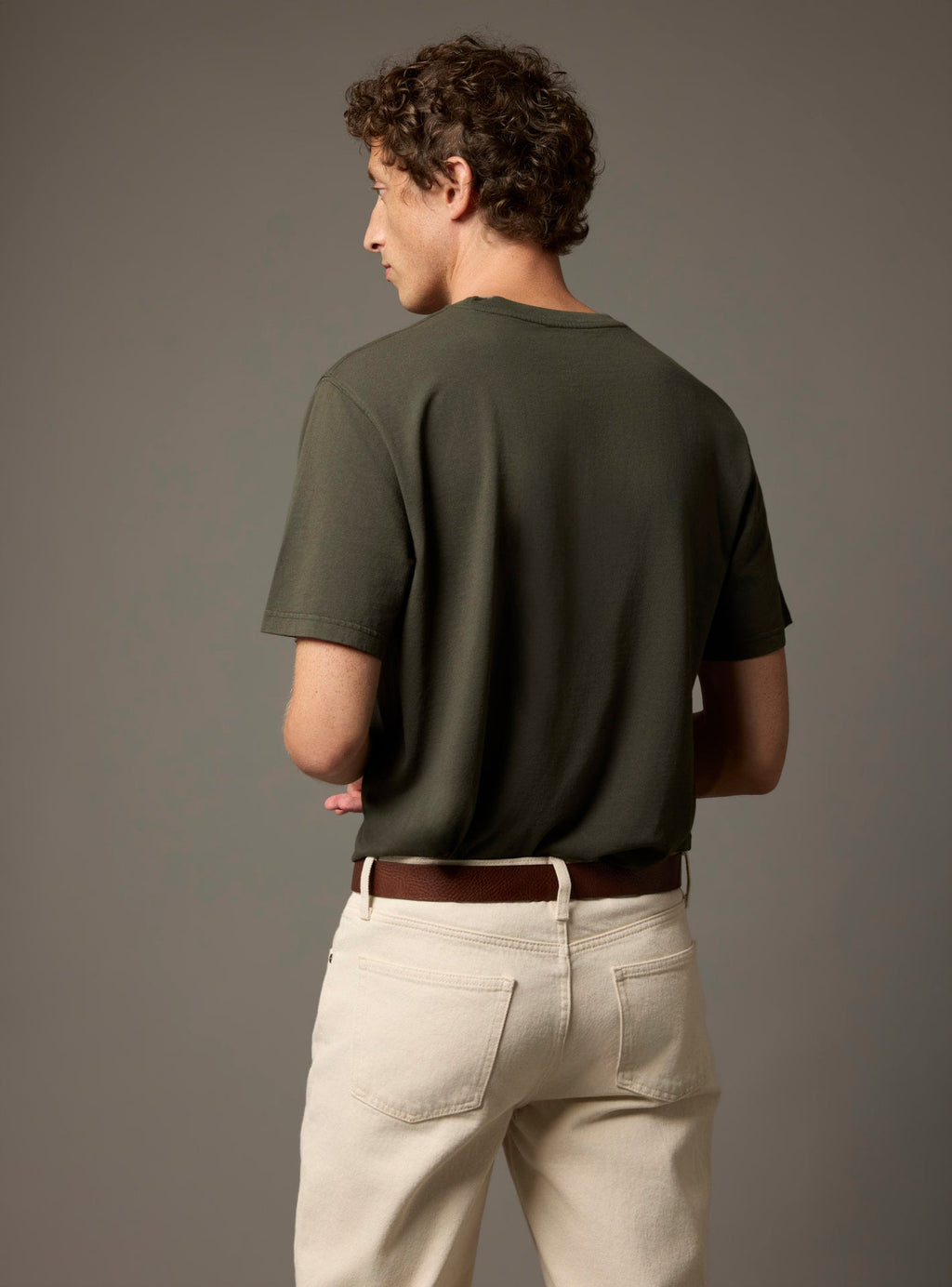 Tim Dark Khaki T-shirt