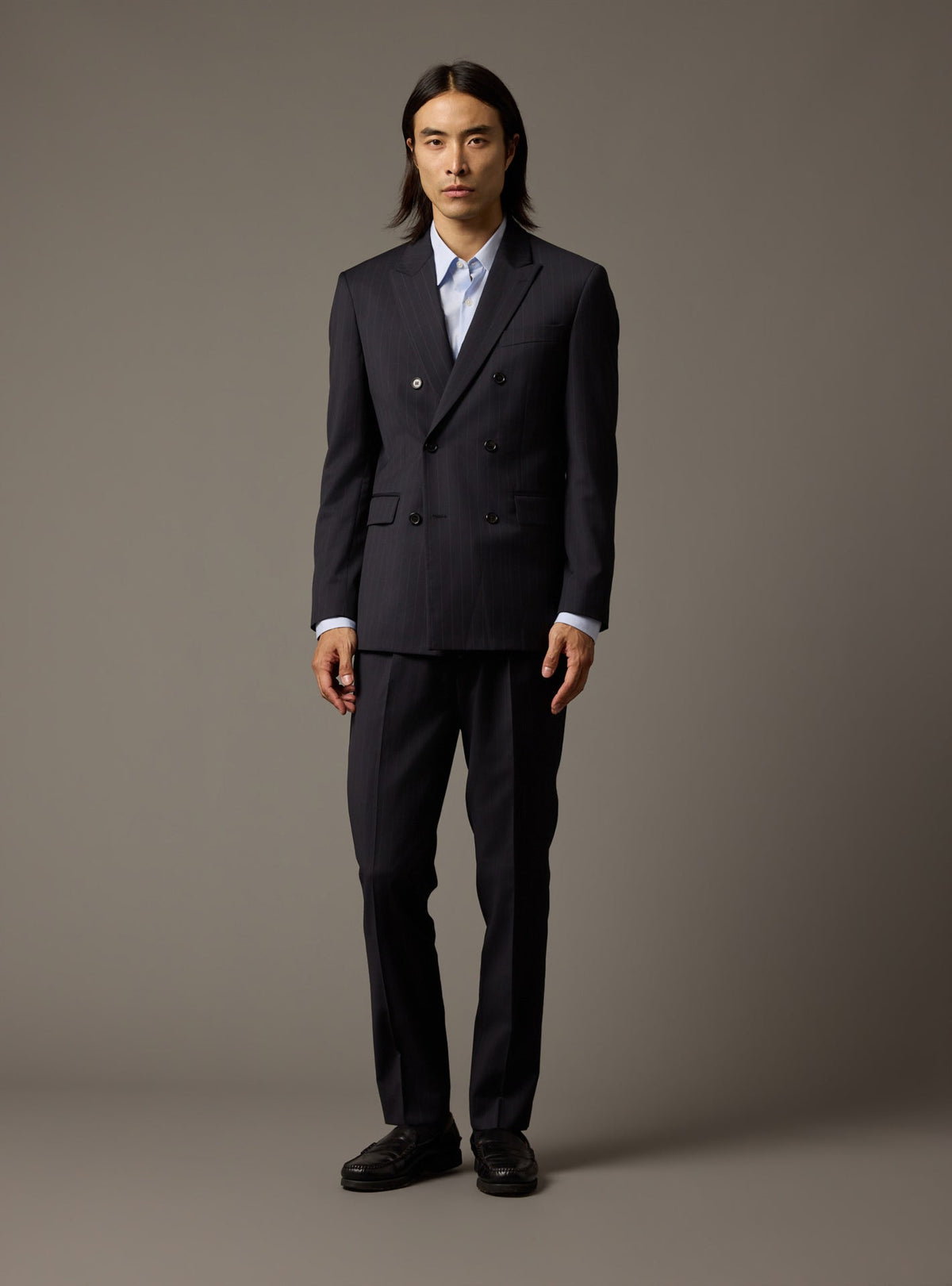 Sloan Navy/White Suit Jacket