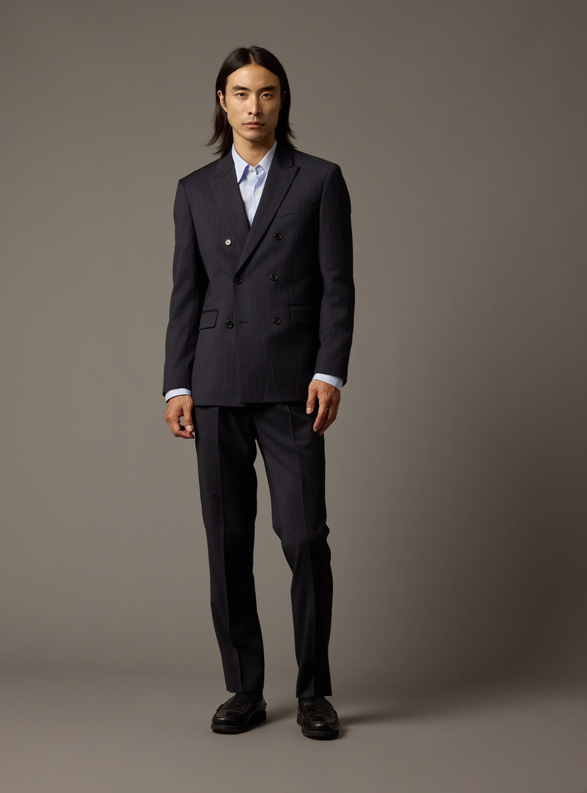 Sloan Navy/White Suit Jacket